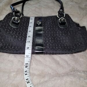Stylish Black Designer Giani Bernini Handbag